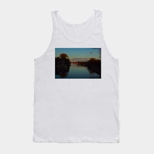 Evening on the River Frome. Tank Top